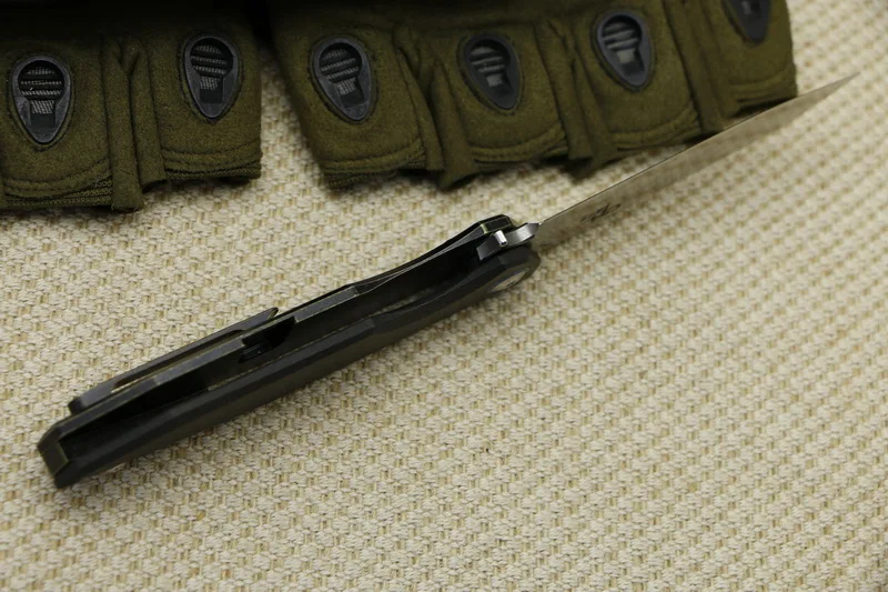CH3004 CH складной нож AUS-8 лезвие шариковые подшипники Титан+ ручка из углеродного волокна для кемпинга охотничьи карманные Фруктовые Ножи EDC инструменты