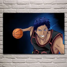 Баскетболист aomine daiki guy athlete Kuroko Baske MA44, живое комнатное домашнее настенное украшение, современное искусство деревянная рамка плакаты