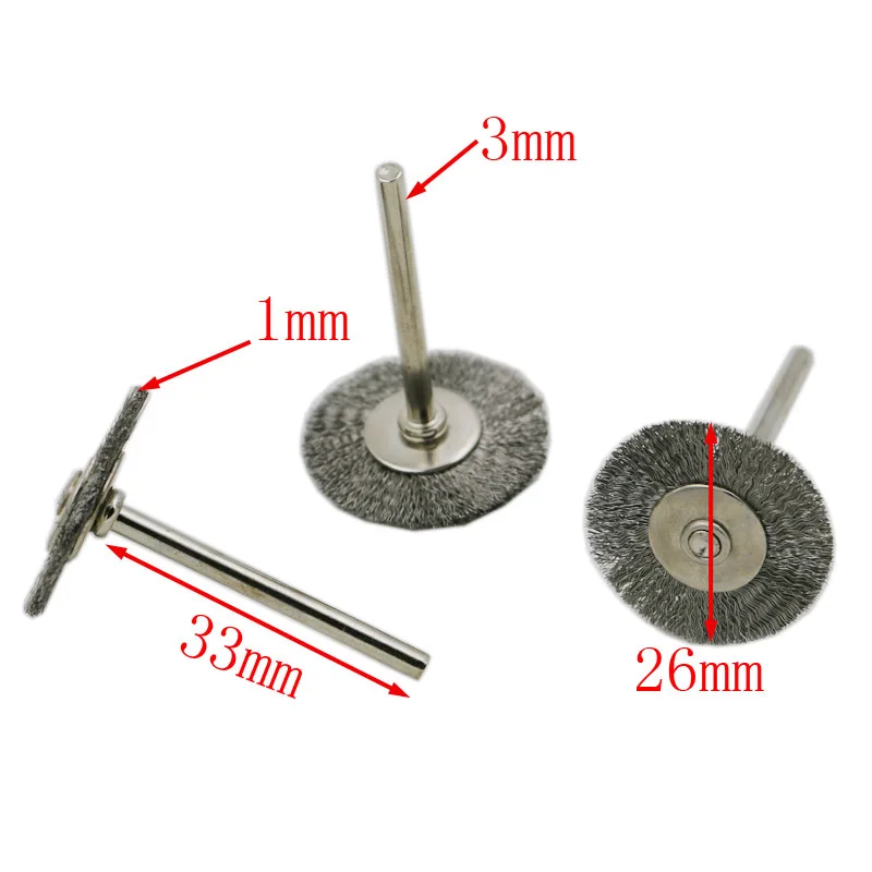 15 шт. набор кистей, стальные проволочные колеса, абразивная головка, инструмент для снятия заусенцев, инструмент для сверления колес Dremel, проволока для Dremel, инструменты, аксессуары