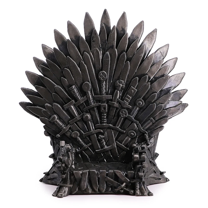 

Iron Throne Game of Thrones Figure 14cm Iron Throne PVC Vinyl Toys Song of Ice and Fire Car Decoration