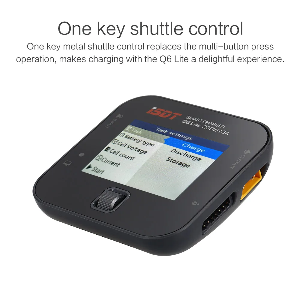 iSDT Q6 Lite 200W 8A Pocket Portable Battery Balance Charger for RC Drone Car Boat Charging VS SC-608 charger (2)