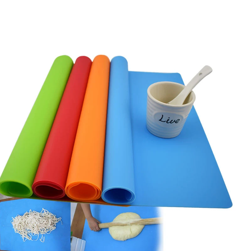 40x30cm Silicone Mats Baking Liner Best Silicone Oven Mat Heat Insulation Pad Bakeware Kid Table Mat Baking Panel