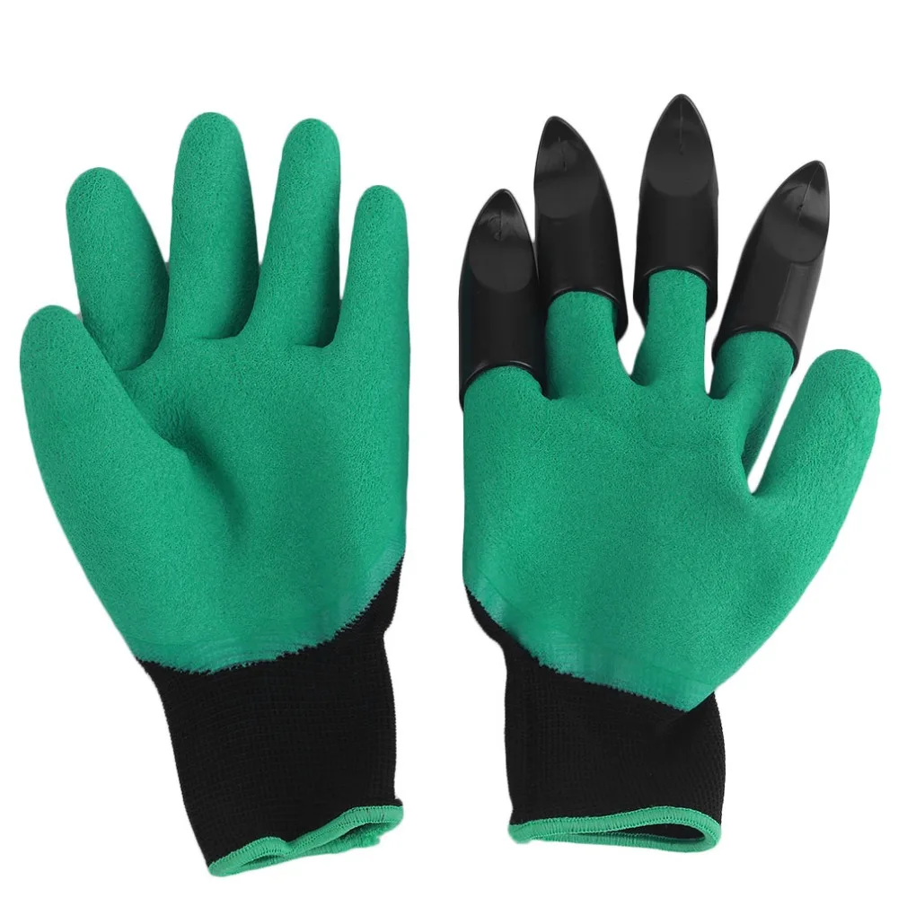 Universal Breathable Solid Color Garden Household Gloves Waterproof Non