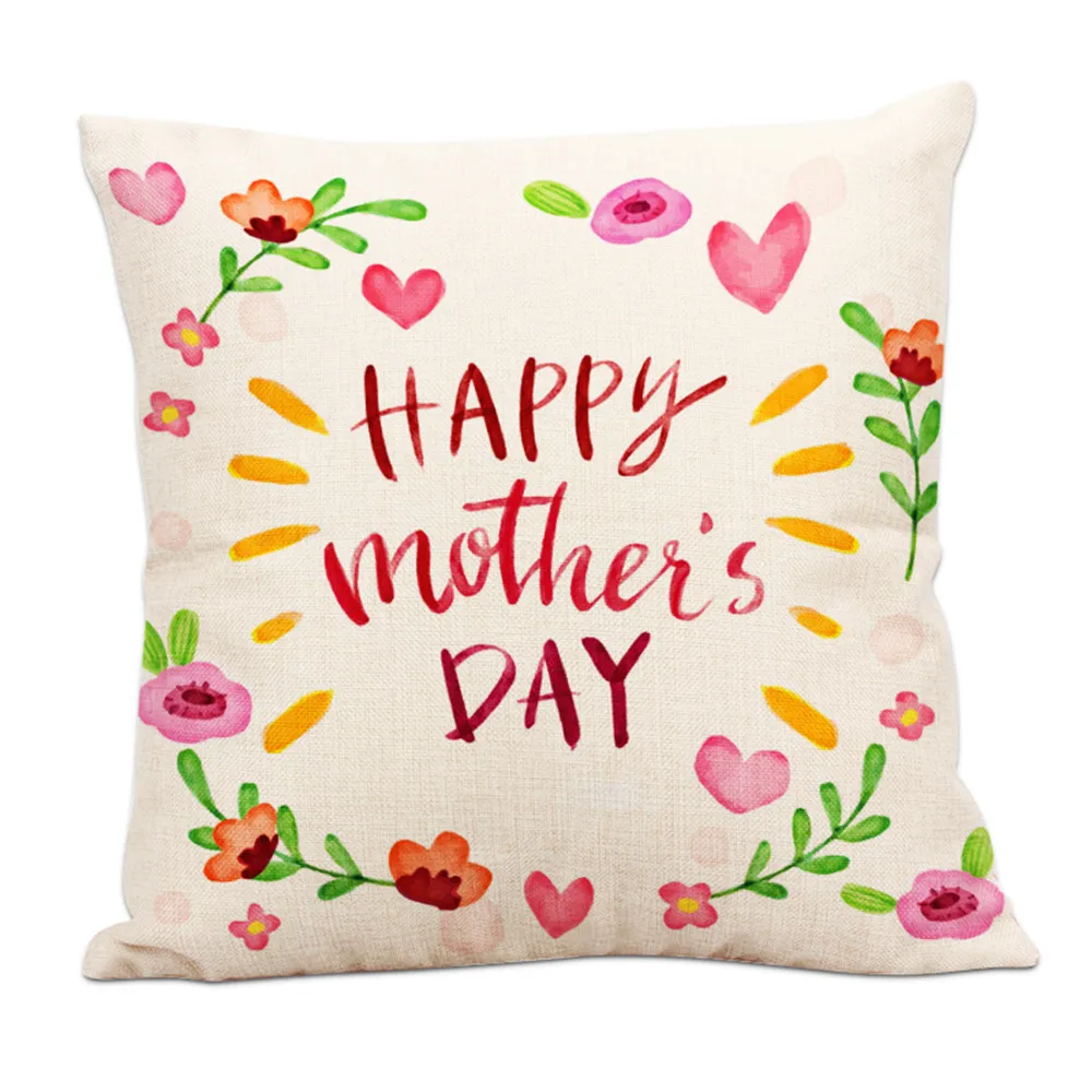 2018 New Arrival Fashion Home Cushion Happy Mother's Day