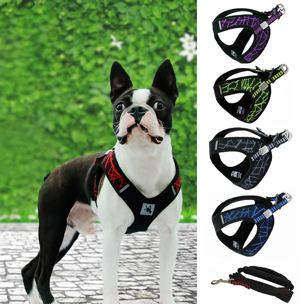 

Pet Dog Soft Chest Vest Harness Pet Sport Haulage Rope Pets Dog Outdoor Chest Vest Harness Reflective Dogs Harness Stability