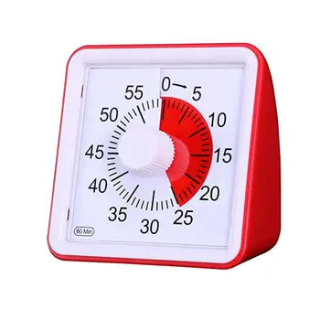 

60 Minute Visual Timer Silent Time Management Tool For Classroom Conference Countdown For Children And Adults Desktop Mute Timer