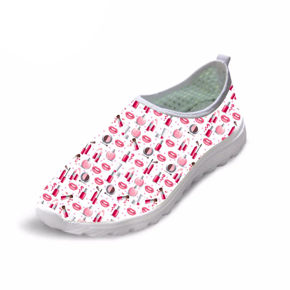 

NOISYDESIGNS Spring Women flat Mesh Shoes Lipstick Brand Designer Women Casual Beach flat Slip-on Lightweight Loafers for Lady