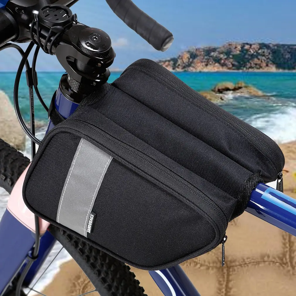 Sahoo Shark Tiger New Products Bicycle Accessories Professional Accessories 122006 Bicycle Bag Upper Tube Bag Double Side Bag