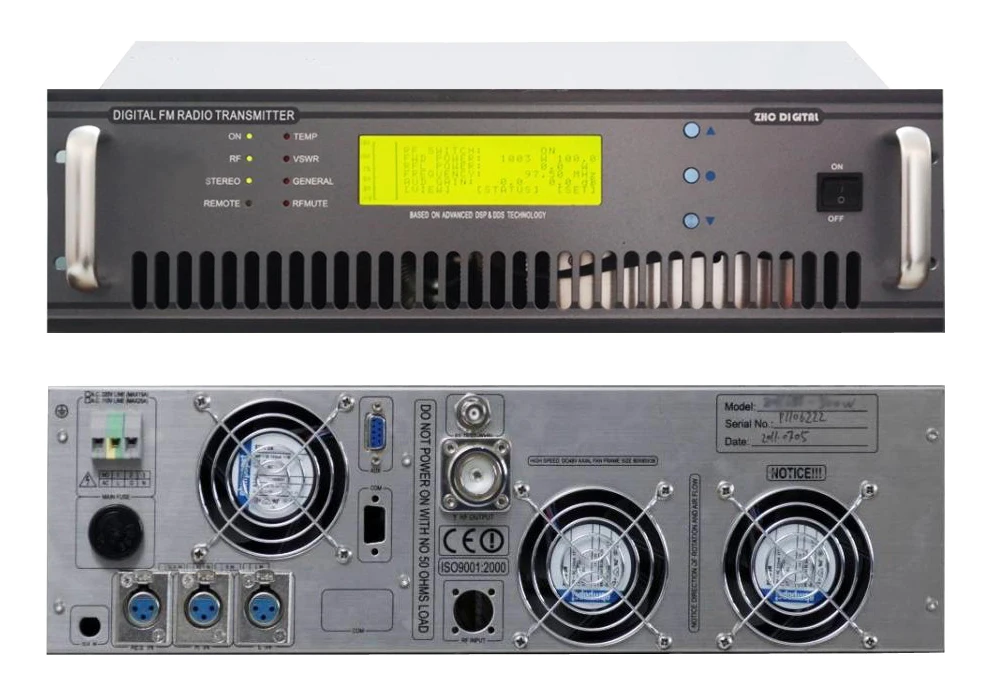 ZHC618F-500W fm-передатчик для беспроводной fm-станции профессиональное ЧМ-вещание