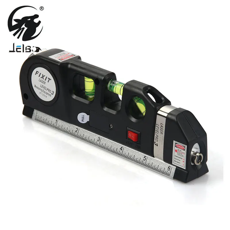 Jelbo Vertical Infrared Laser Level Horizontal tester Measuring ruler