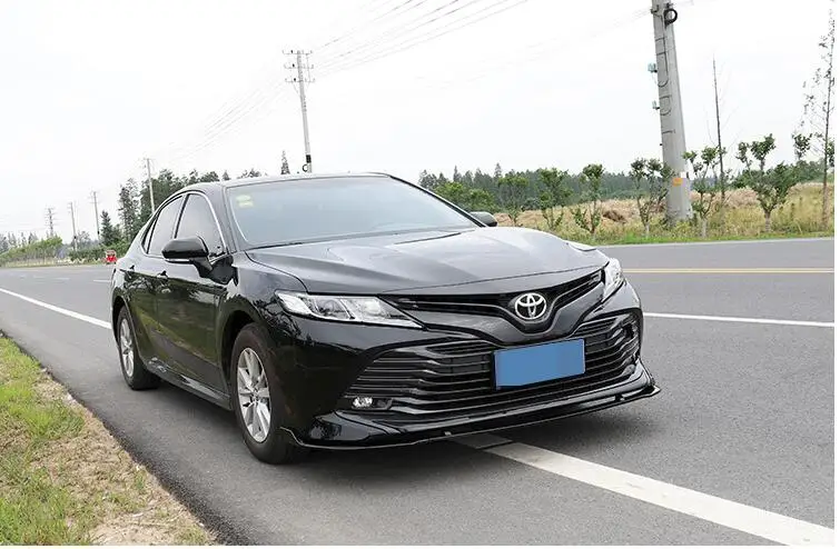 Для Camry ABS защита выхлопного отверстия заднего бампера для- Toyota Camry набор бампер задняя Передняя Лопата задний спойлер