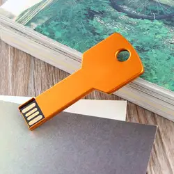 10 шт. Портативный USB Flash Drive 8 ГБ тонкий ключ USB флэш-накопитель Memory Stick USB 2,0 флэш-памяти подарок флэш-накопитель