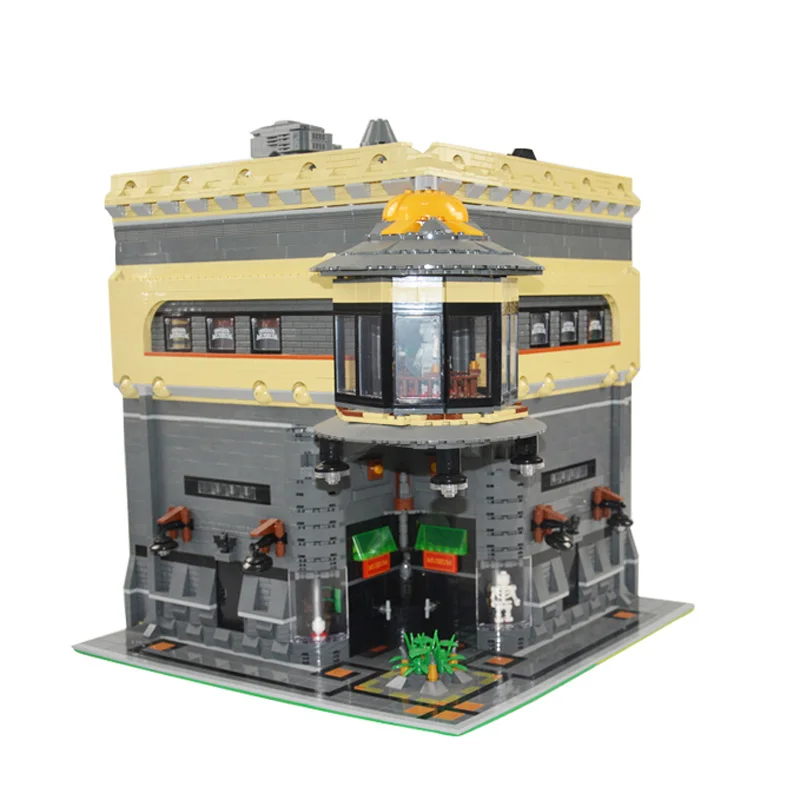 

Street View 15015 5003PCS MOC Series The Dinosaur Museum Sets Model Building Blocks Bricks Kits Educational Children Toys