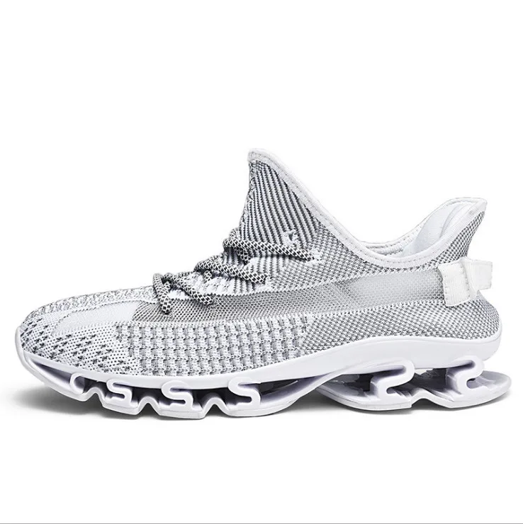 

Sports shoes 2019 summer new trend stitching running shoes lightweight breathable men strap running shoes