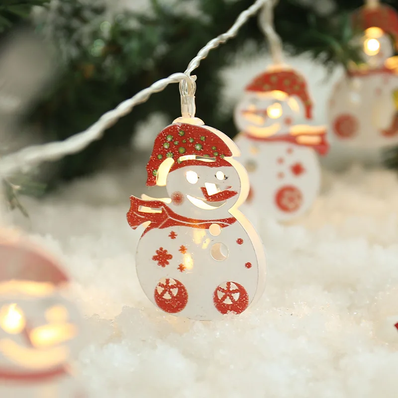 Christmas Tree Santa Bell Snowman Holiday Lighting 1M 3M LED String Lights For Christmas Party Home Indoor Outdoor Decoration Christmas Tree Santa Bell Snowman Holiday Lighting 1M 3M LED String Lights For Christmas Party Home Indoor Outdoor Decoration