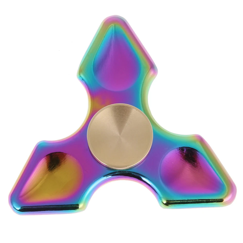 Tri spinner Finger Spinner Triangle Handspinner Fidget Hand Spinner Zinc Alloy Fidget Toy Anti Stress Kids