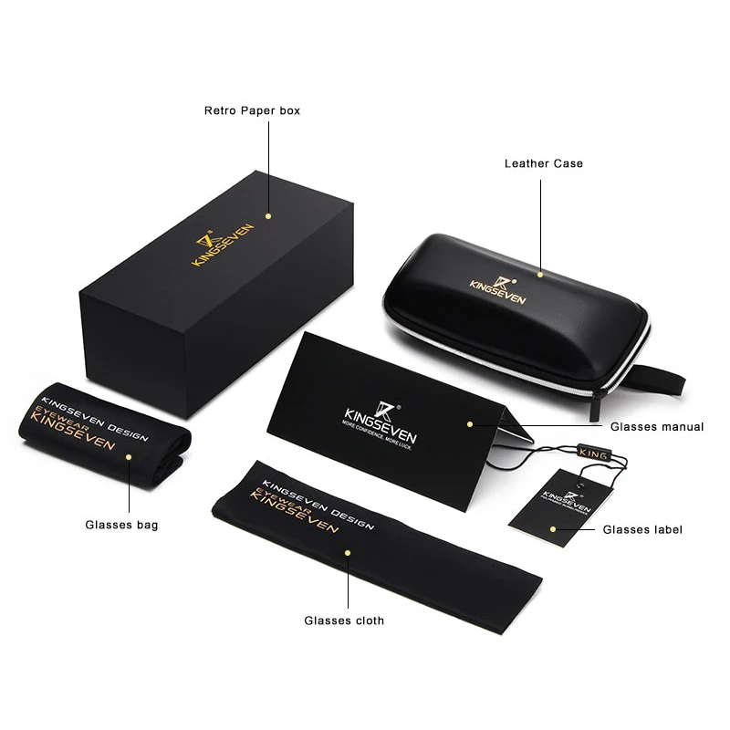 Online Gafas de sol de aluminio y magnesio de marca KINGSEVEN gafas de sol polarizadas UV400 gafas de sol de hombre oculos gafas de sol para hombres N725
