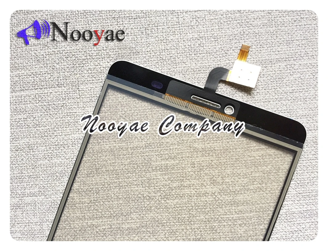 Проверенный белый сенсорный экран ОК Для Doogee Y6 Max дигитайзер передняя внешняя