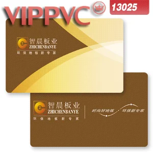 

plastic business card a13025 Template for card business Designer and White PVC Cards Printing