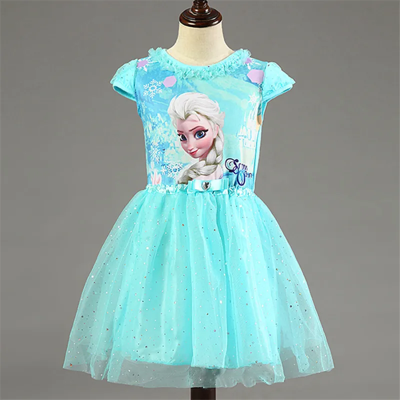 Retail Girls Princess Anna Costume 2015 New Hello Kitty Child