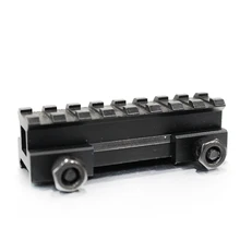 Рейка высокий профиль стояк кронштейн для прицела 20 мм ласточкин хвост к Вивера рейку пистолет страйкбол пистолет Охота Универсальный прицел крепление