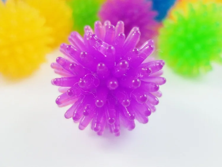 10Pcs/lot 2cm TPR Pet Cat Toys Arbutus Ball Toys For Cat Kitten Squeezes Thorn Ball Chewing Toy Cats Pet Supplies