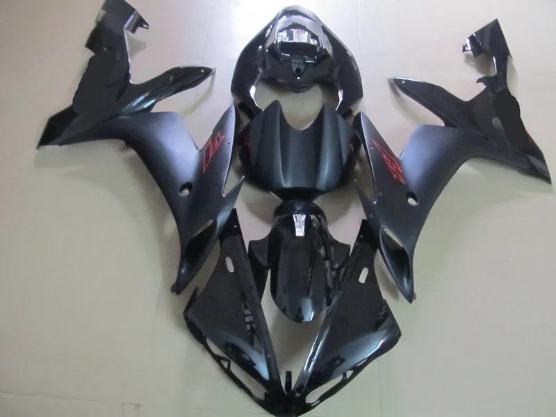 

Motorcycle Fairing kit for YAMAHA YZFR1 04 05 06 YZF R1 YZF1000 2004 2005 2006 ABS Matte&gloss black Fairings set+Gifts YA07