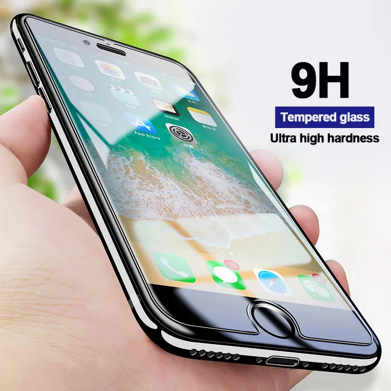 

9H Screen Protector Tempered Glass For iPhone 7 6 6S X XR XS Max Toughened Glas For iPhone 7 8 Plus Flim Glass