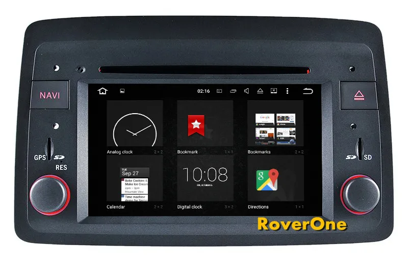 RoverOne для Fiat Panda Android 7,1 Автомобильный мультимедийный плеер авторадио радио стерео DVD gps навигация медиа автозапчасти