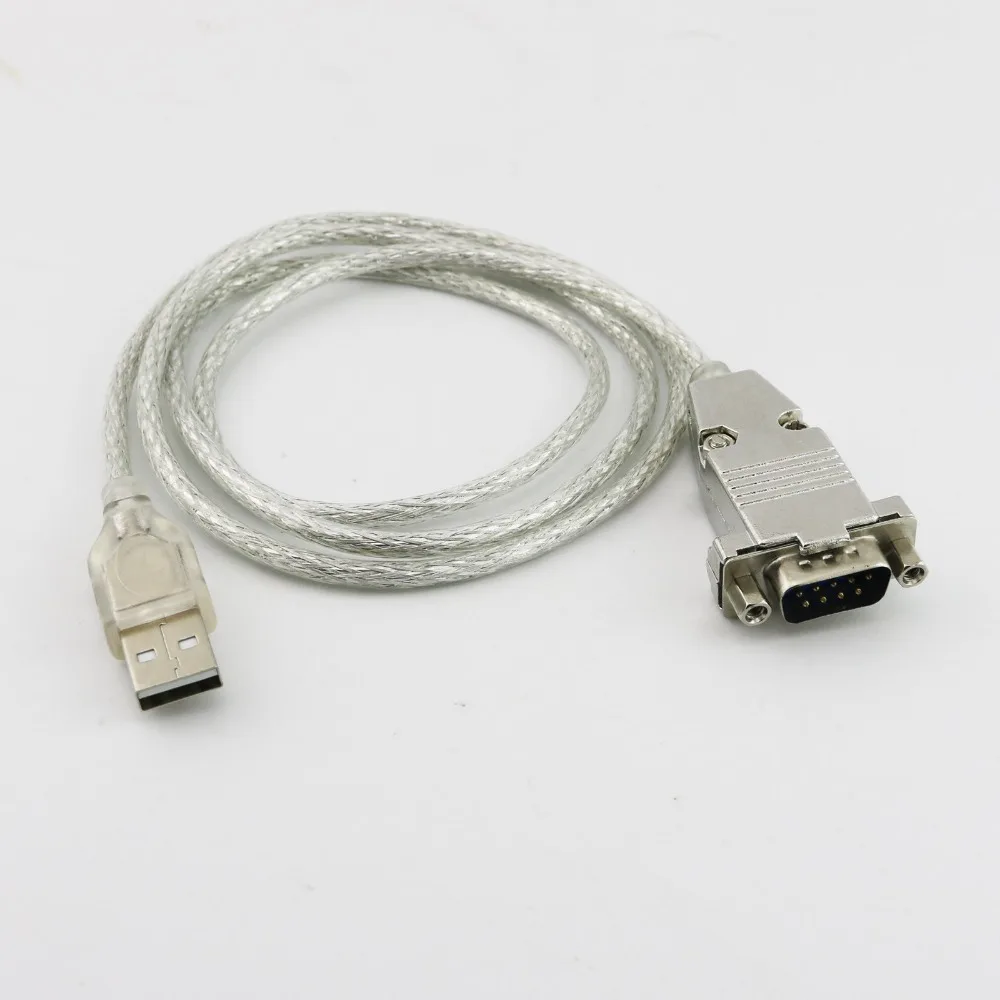 1x USB 2,0 A штекер RS232 последовательный 9 Pin DB9 штекер COM порт металлический корпус соединителя кабель адаптер конвертер 3 фута/1 м