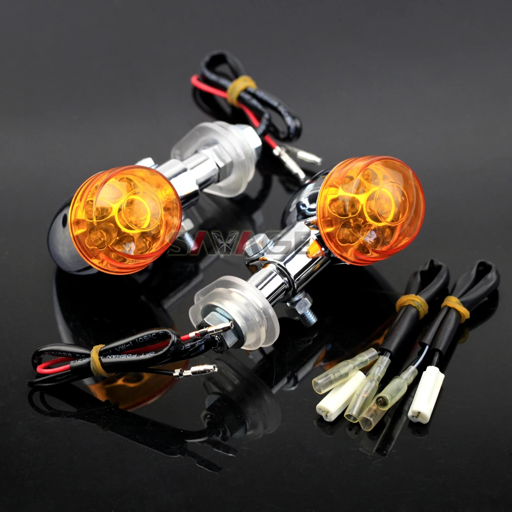 Для YAMAHA mt-07 tractracer MT-10 TDM 900 V-MAX 1700 передний/задний светодиодный индикатор поворота лампы аксессуары для мотоциклов