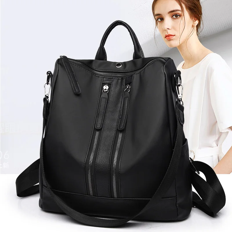 Cheap Women Travel Backpack Women s Anti Theft Bag Waterproof School Bags For Teenage Girls Female Vintage Bagpack Casual Backpacks