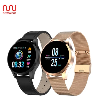 

Newwear Q9 Smart Watch Men Women Waterproof HR Sensor Blood Pressure Monitor Fashion Fitness Tracker Smartwatch VS Q8