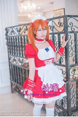 Free shipping EVA NEON GENESSI EVANGELION Soryu Asuka Langley cosplay Costume |