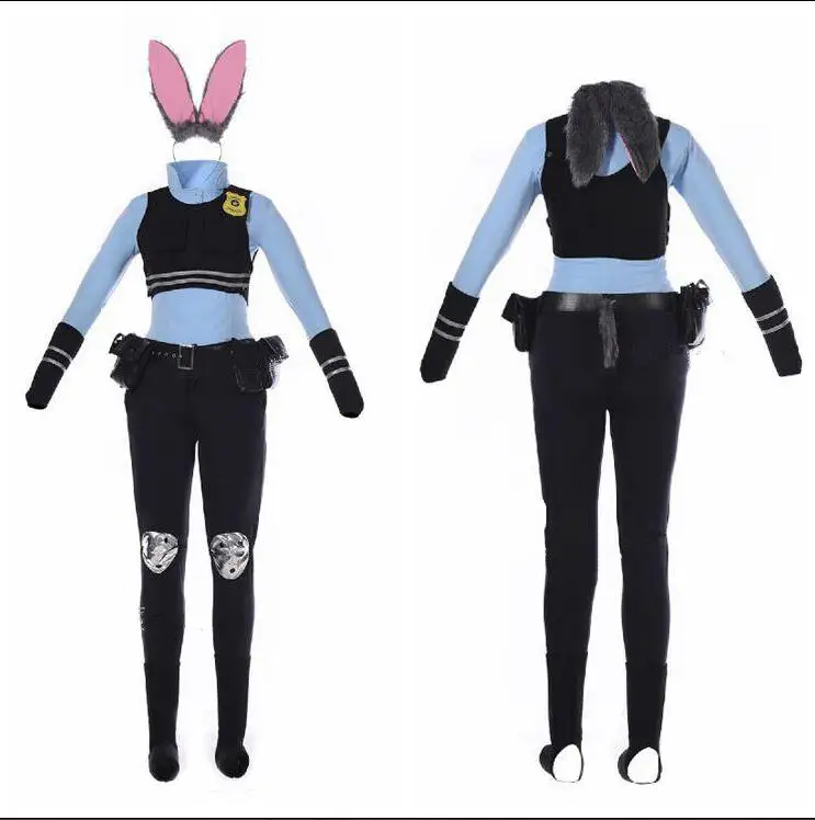 

cartoon Halloween costume for adult Zootopia Cosplay costume Zootopia Judy Hopps cosplay costume custom made