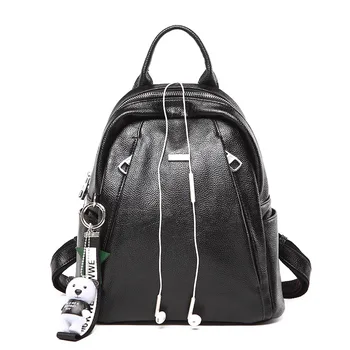 

0905-d Leather shoulder bag new winter leather bags Leather shoulder bag Women backpack