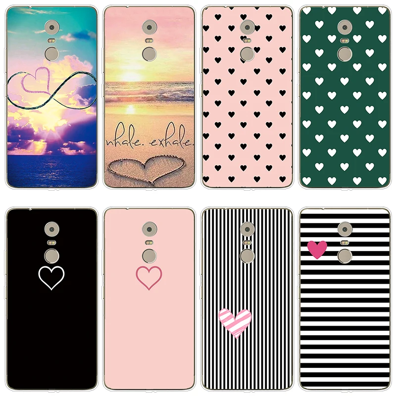 

Capa for Lenovo K6 Note Case Love Dream Pattern Couple Gifts Luxury TPU Soft for Coque Lenovo Vibe K6 Note Case Cover Protection