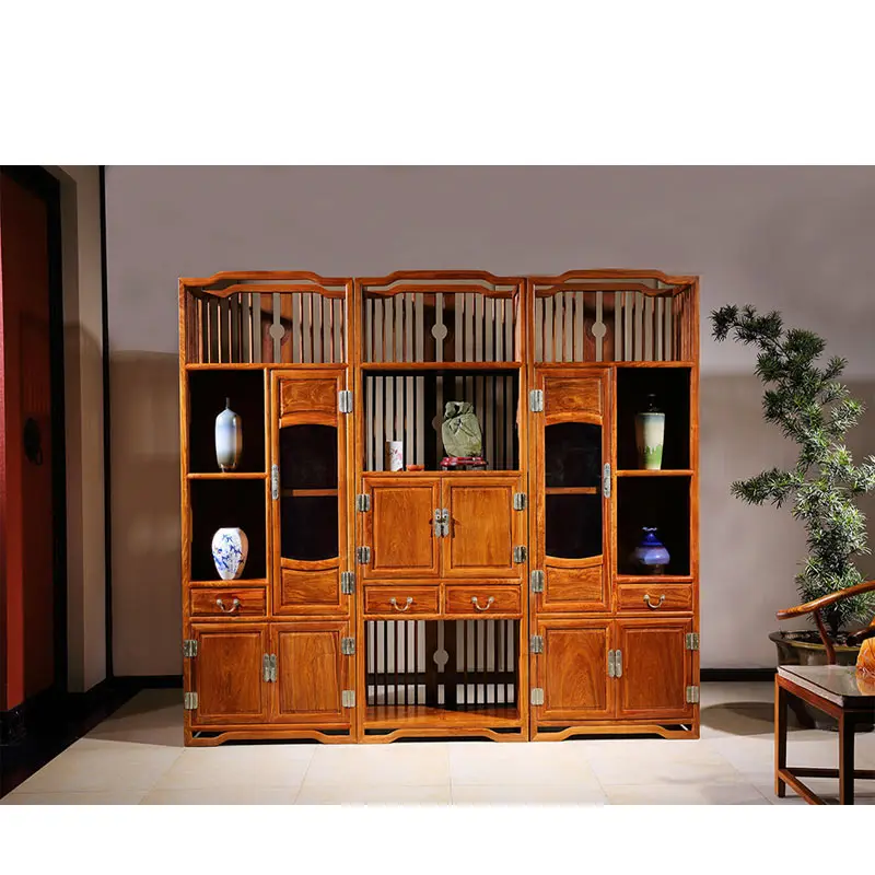 ثلاثة مزيج رف خشبي القنفذ روزوود خزانة العتيقة اليدوية الأحمر الخشب رف الكتب الكلاسيكية الماهوجني الأثاث ثلاثة مزيج رف خشبي القنفذ روزوود خزانة العتيقة اليدوية الأحمر الخشب رف الكتب الكلاسيكية الماهوجني الأثاث