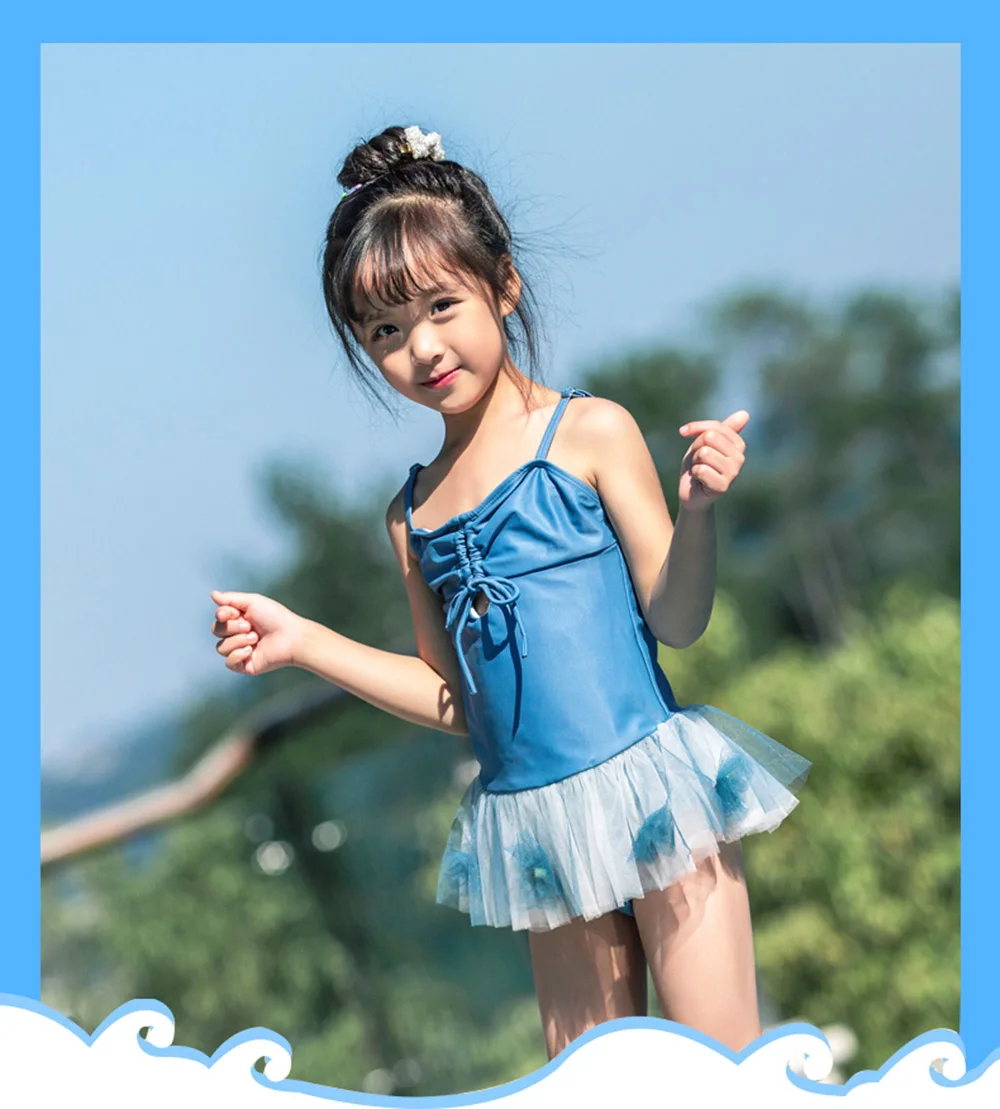 tutu blue bathing suits