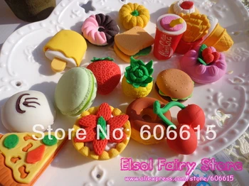 

10set Lovely Cartoon Eraser For Children Boys Girls Party Favor Gift