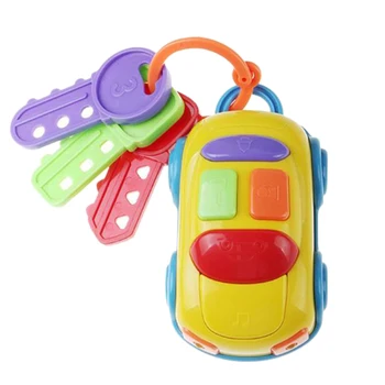 

Musical Car Key Toy Baby Early Education Kids Pretend Play Funny Educational Toys