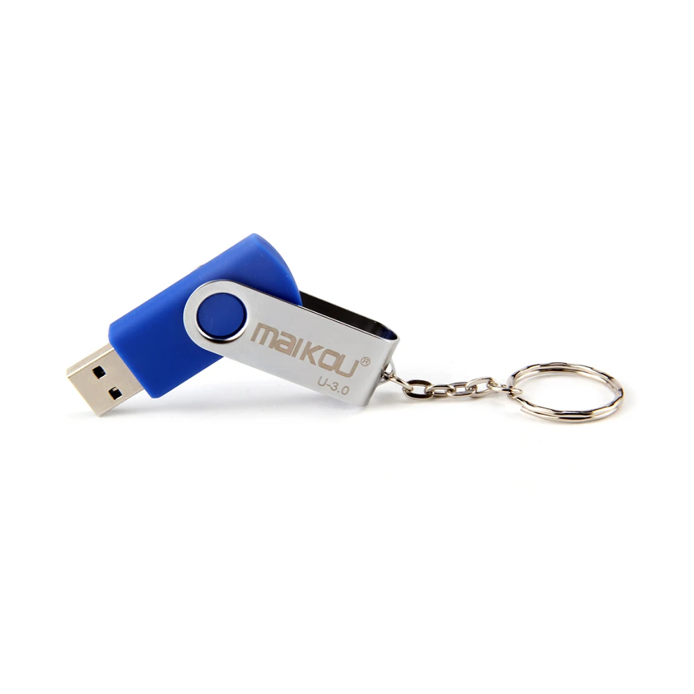 Maikou UK204 USB3.0 16 Гб высота 360 градусов вращающийся u диск с брелком (16 Гб)|USB-хабы| |