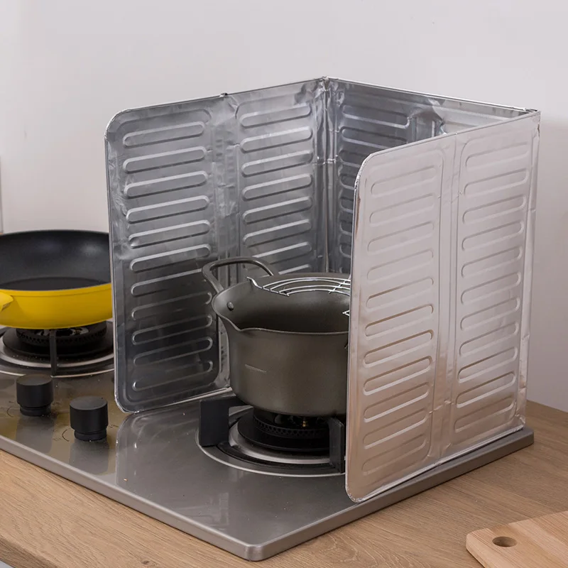 Wall Oil Splash Proof Baffle For Kitchen Splatter Screen Kitchen Splash Guard