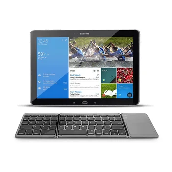 

Universal Tri-Folding Keyboard With Touchpad For Tablet Laptop IOS/Android/Windows System Wireless Bluetooth Keyboards 20PCS/Lot