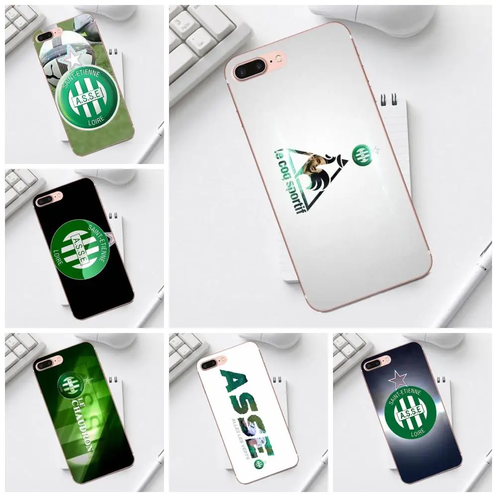 

Qdowpz Asse Saint Etienne TPU Cases For iPhone 4 4S 5 5C SE 6 6S 7 8 Plus X XS Max XR Galaxy A3 A5 J1 J3 J5 J7 2017