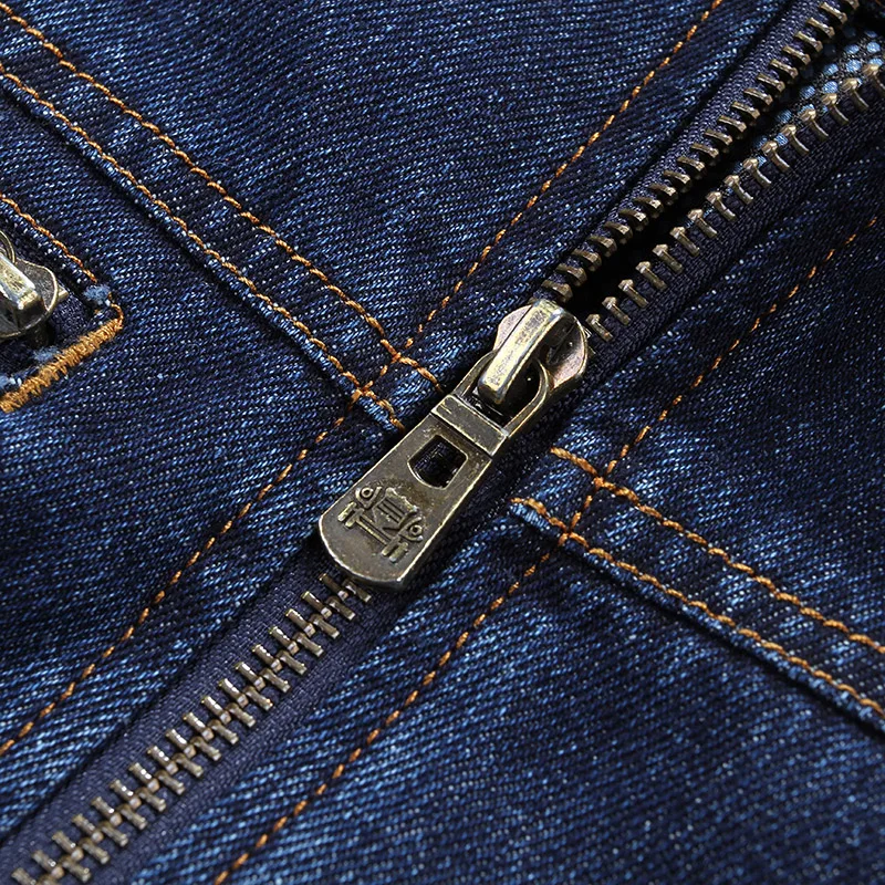 AFS JEEP 2019 New Fashion Denim jacket men streetwear stand collar zipper casual mens jeans jackets coat jaqueta masculina