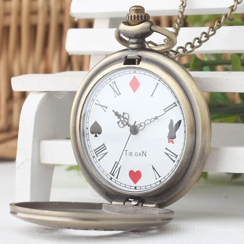 New-Alice-Wonderland-Series-Hollow-Large-Flower-Key-Rabbit-Palace-Retro-Pocket-Watch-Drop-Shipping-TD2073 (1)