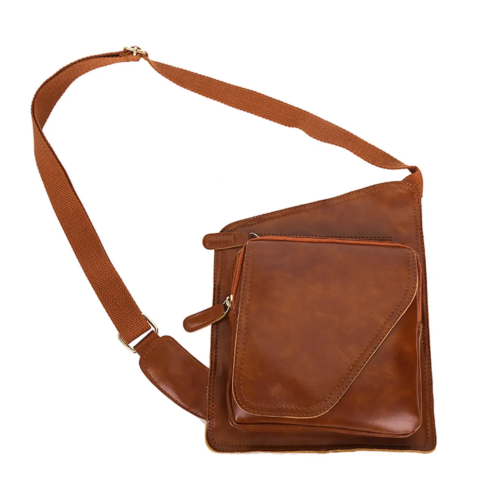 Мода 2019 поясная сумка мужская однотонная кожаная сумка через плечо сумки супер качество поясная сумка высокого качества
