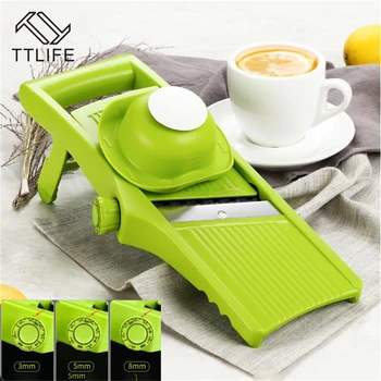 

TTLIFE Portable Food Chopper Garlic Press Kit Mincer Twist Hand Held Vegetable Blender for Herbs Onions Garlic