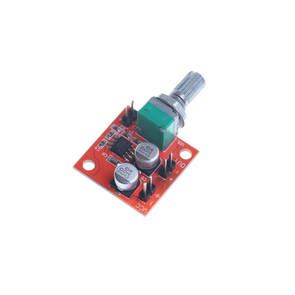 1 шт. Плата усилителя мощности микрофона LM386 3 7 12 В постоянного тока 200 раз|Детали и